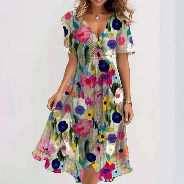 Grace™ Elegantes Kurzarmkleid