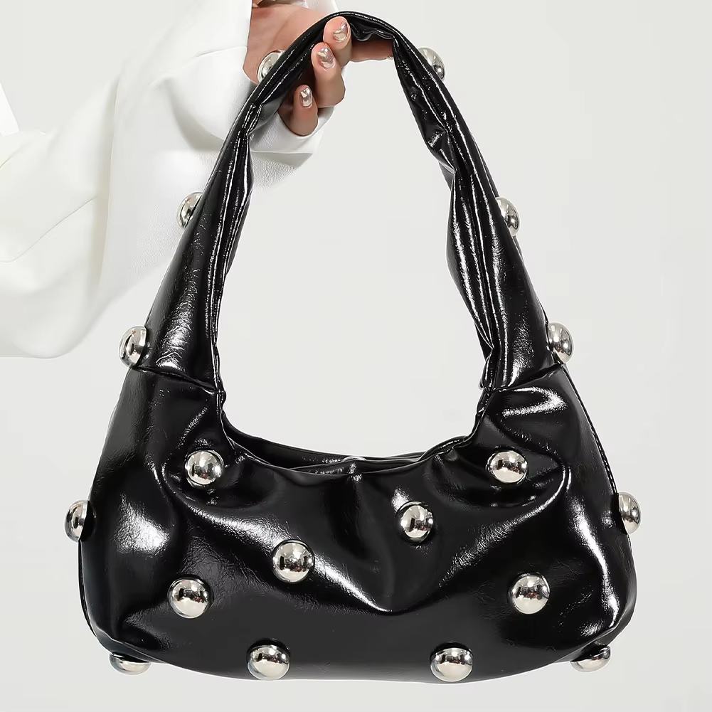 Shoulder bag with rivets "Roxy"