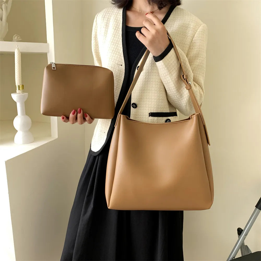 Large Leather Tote Bag