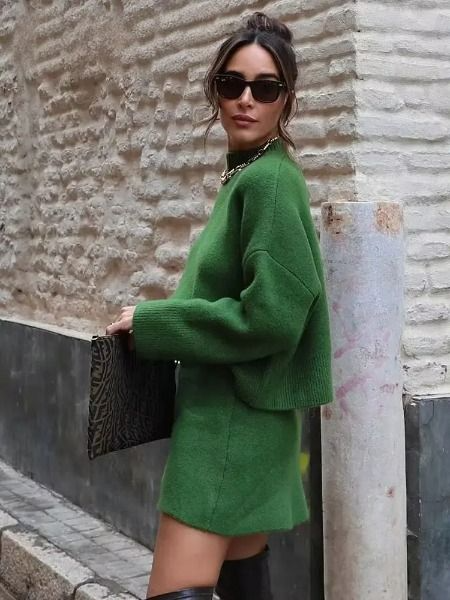 Feline - Green Autumn Set