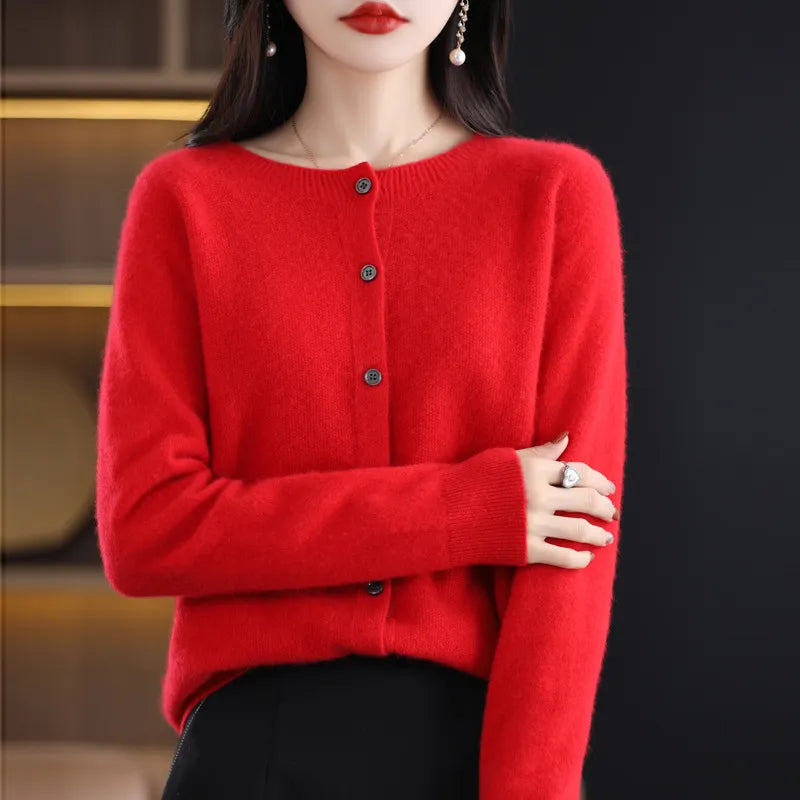 Annika™ | Luxuriöse Wolljacke