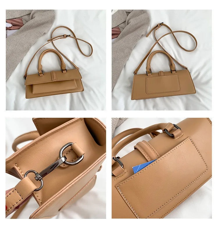 Minimalistische Tasche mit Tragegriff