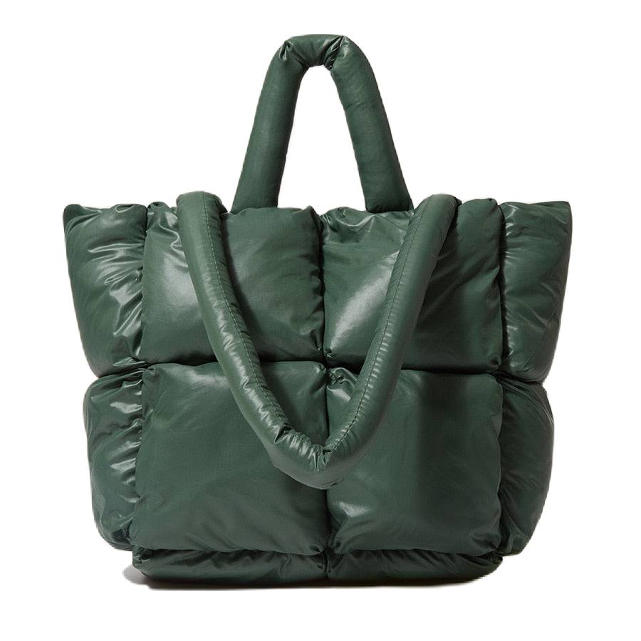 Casual Puffer Tote Handbag