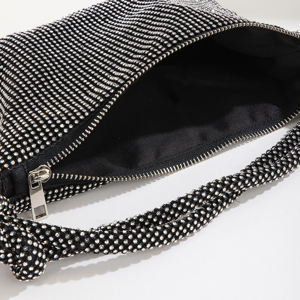 Rhinestone Clutch Bag