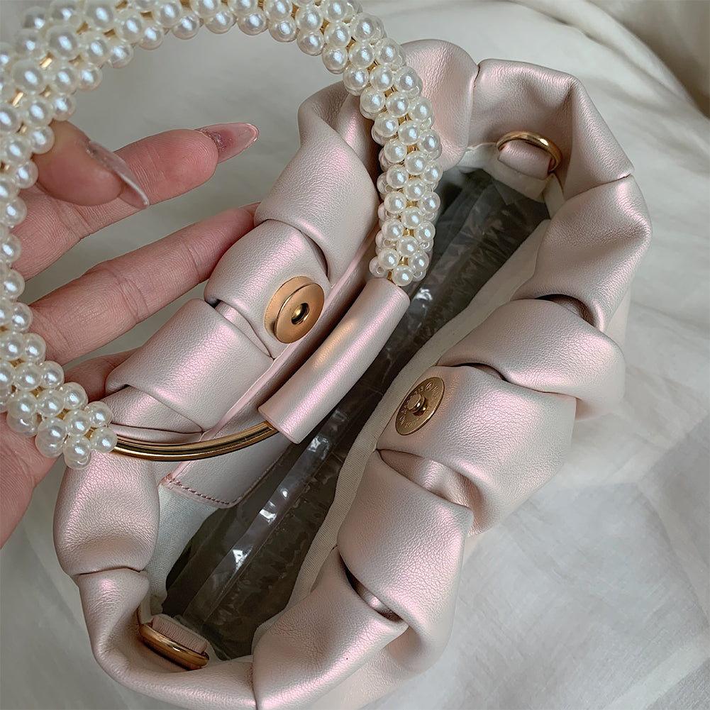 Pearl Top Handle Mini Bag