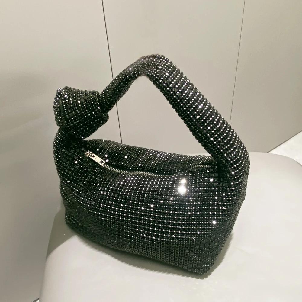 Knotenhandtasche „Sparkle“