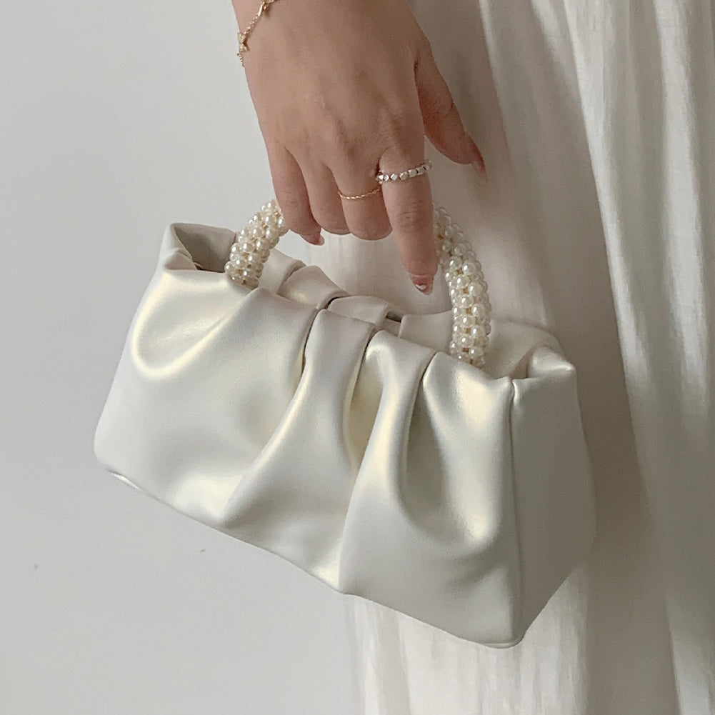 Pearl Top Handle Mini Bag