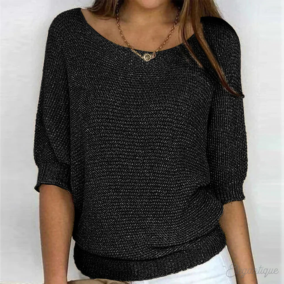 Mai - Stylischer Pullover mit Kreuzstrick