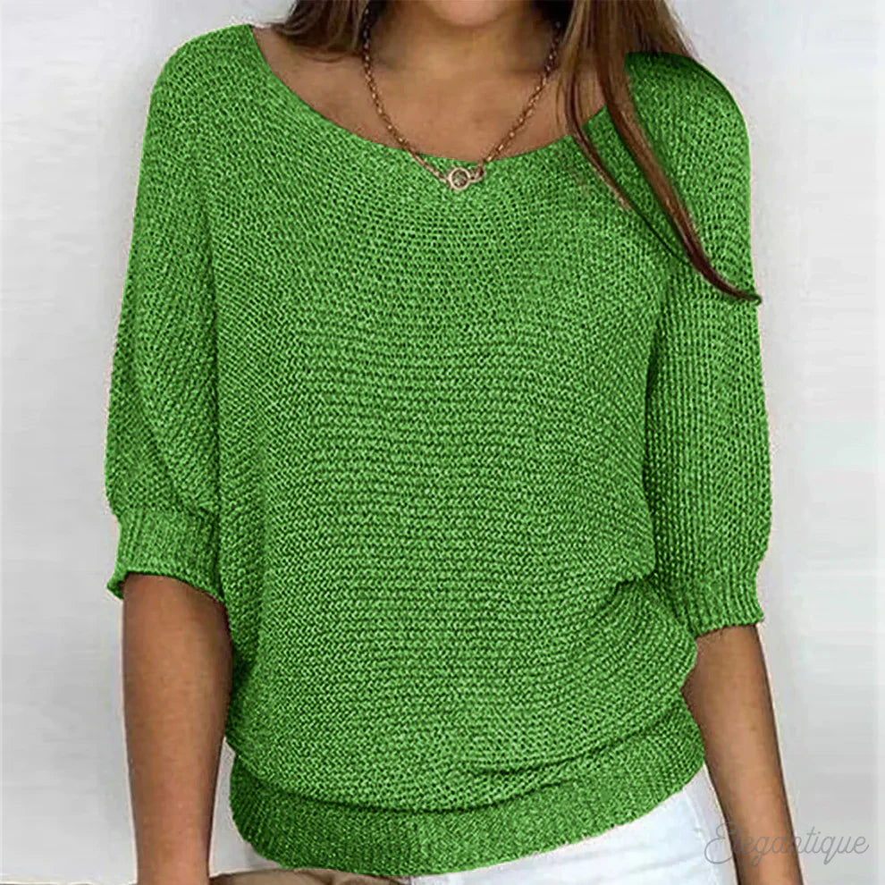 Mai - Stylischer Pullover mit Kreuzstrick