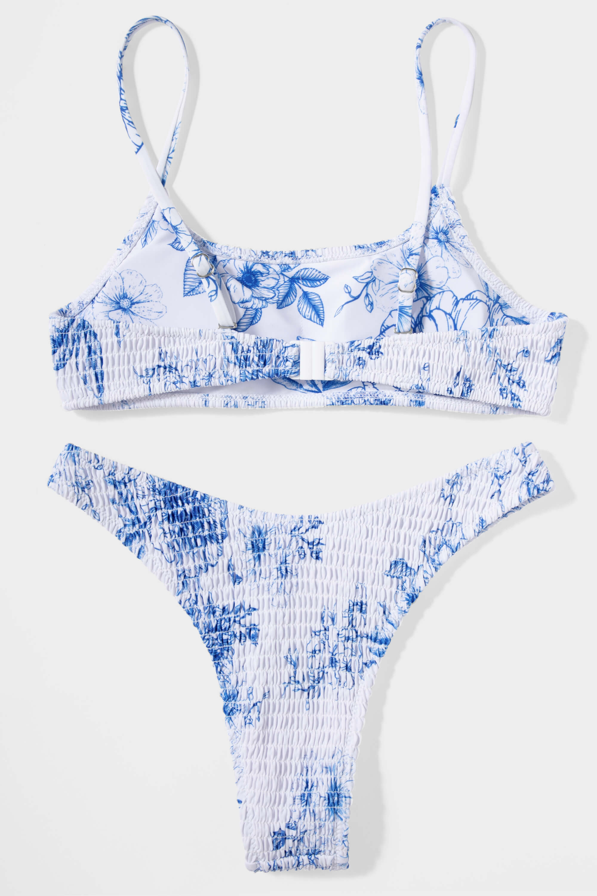 Hana Set - White Blue Floral