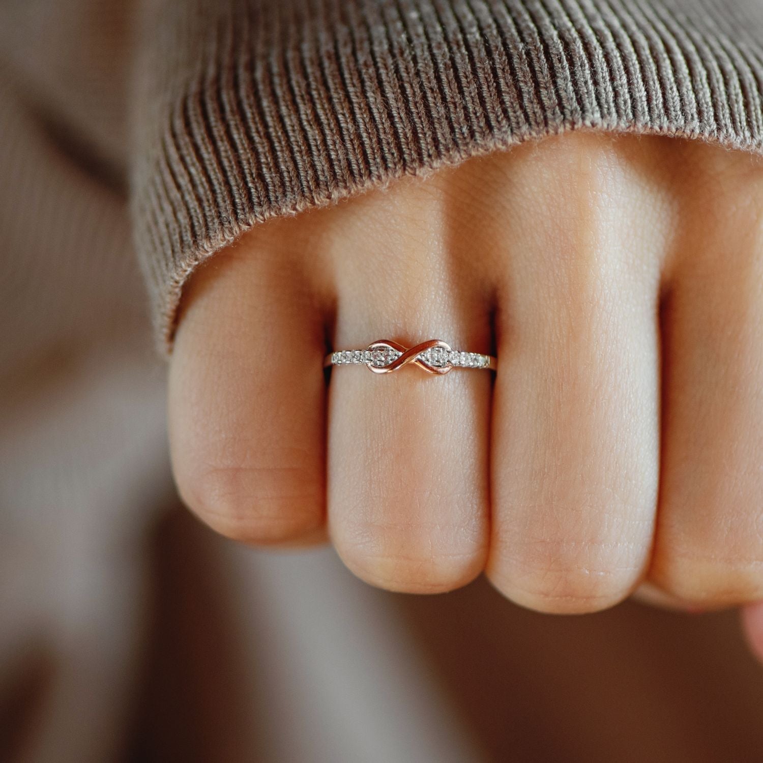 Mother & Daughter - Infinity Ring