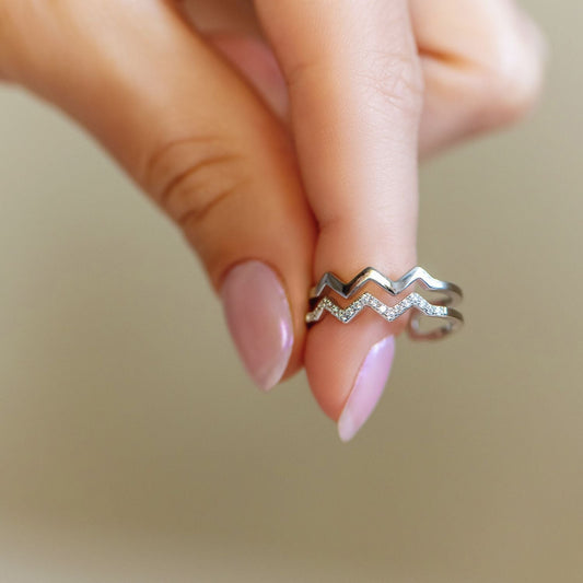Anillo de altos y bajos 