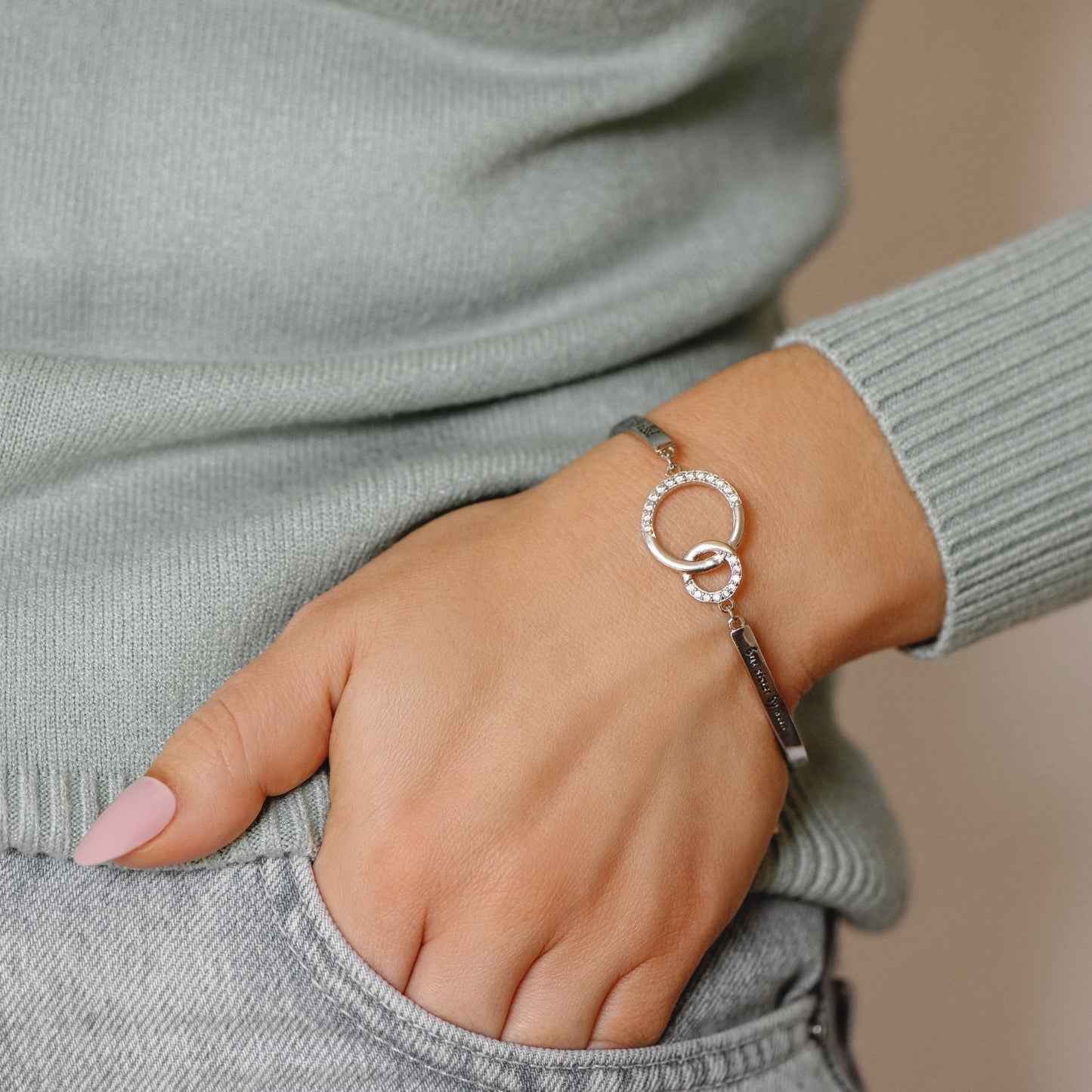 Schwestern von Herzen Armband