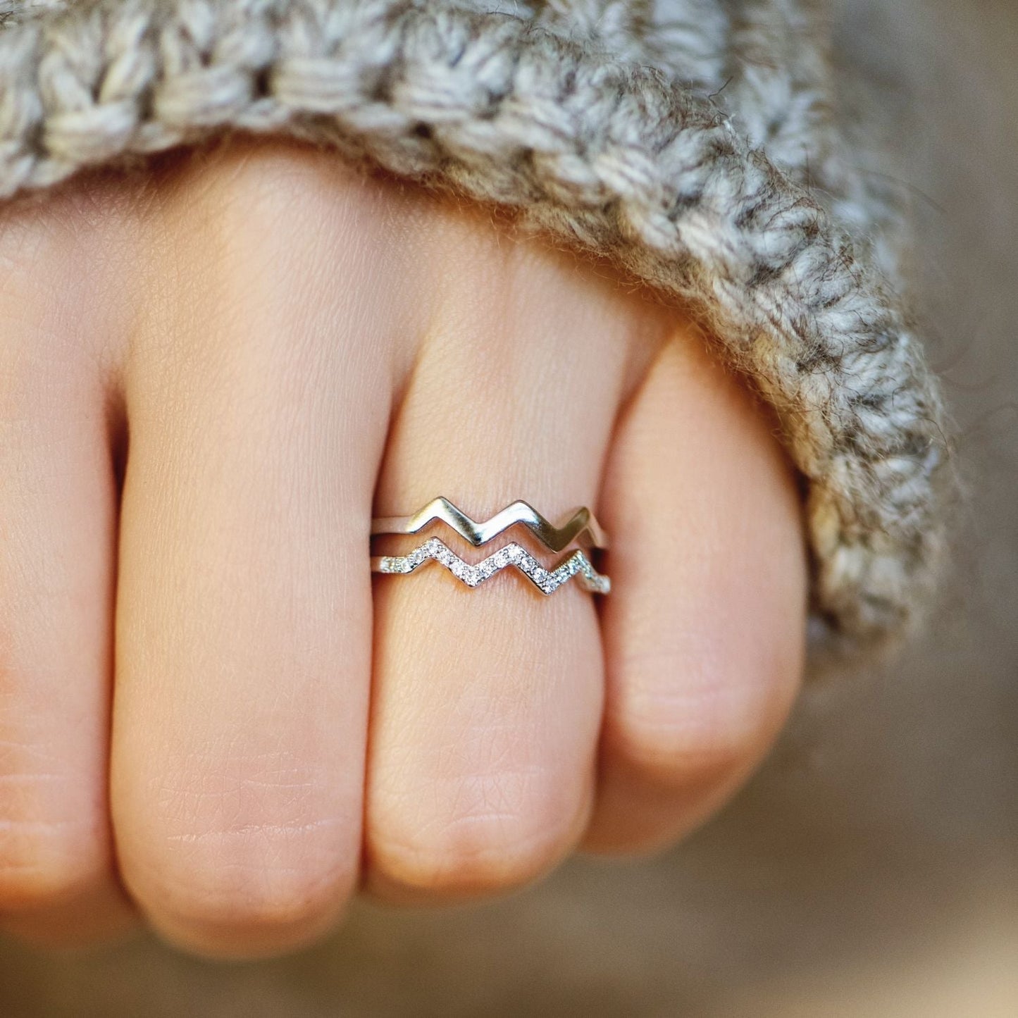 Anillo de altos y bajos 