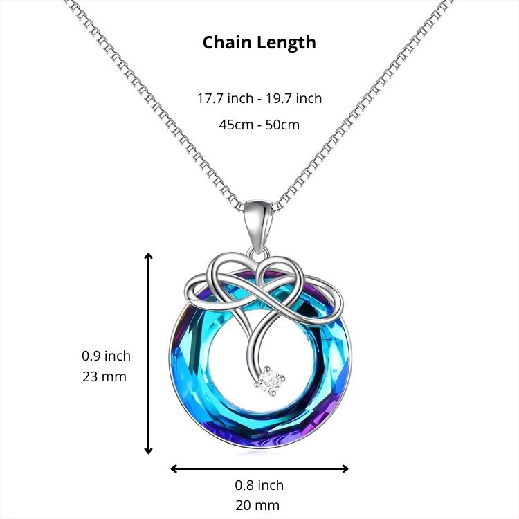 Crystal Infinity Necklace