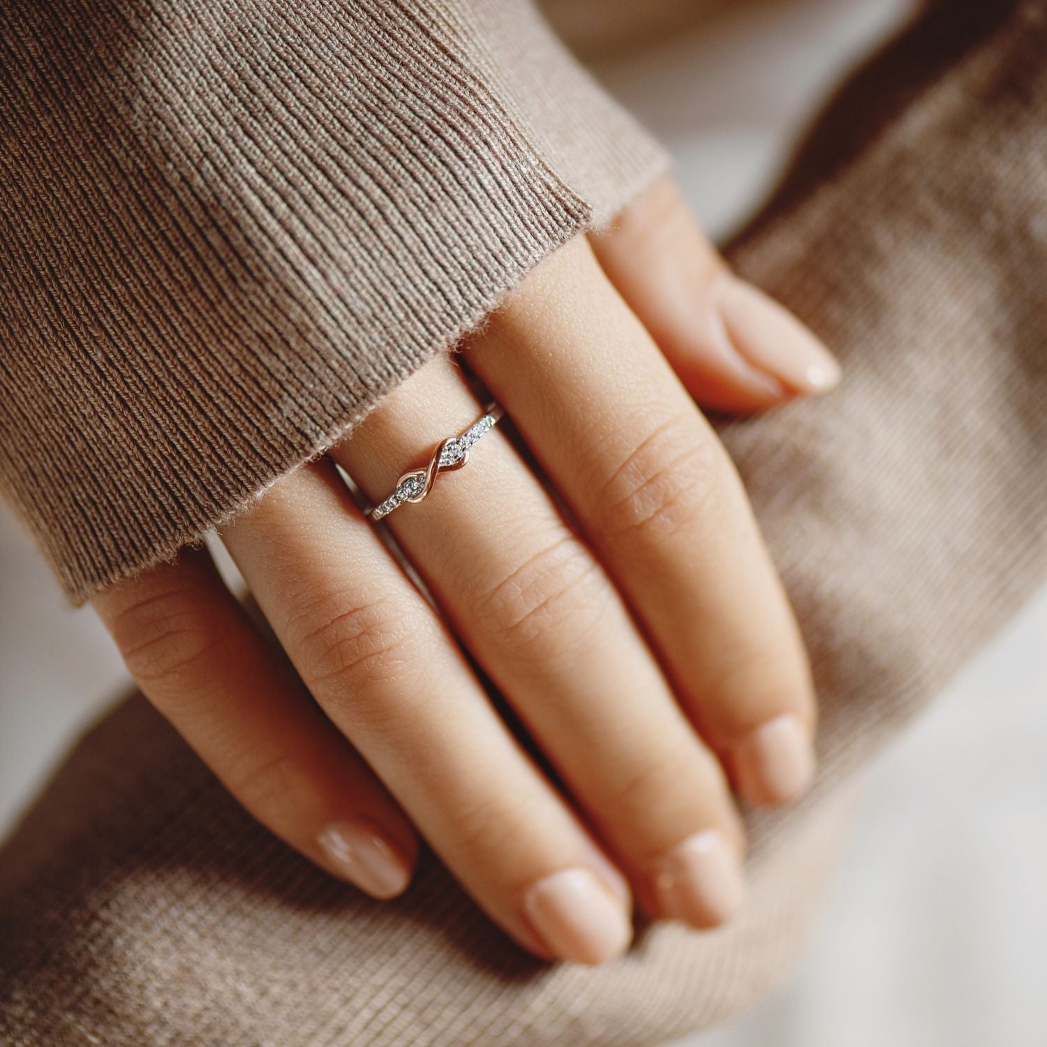 Mother & Daughter - Infinity Ring