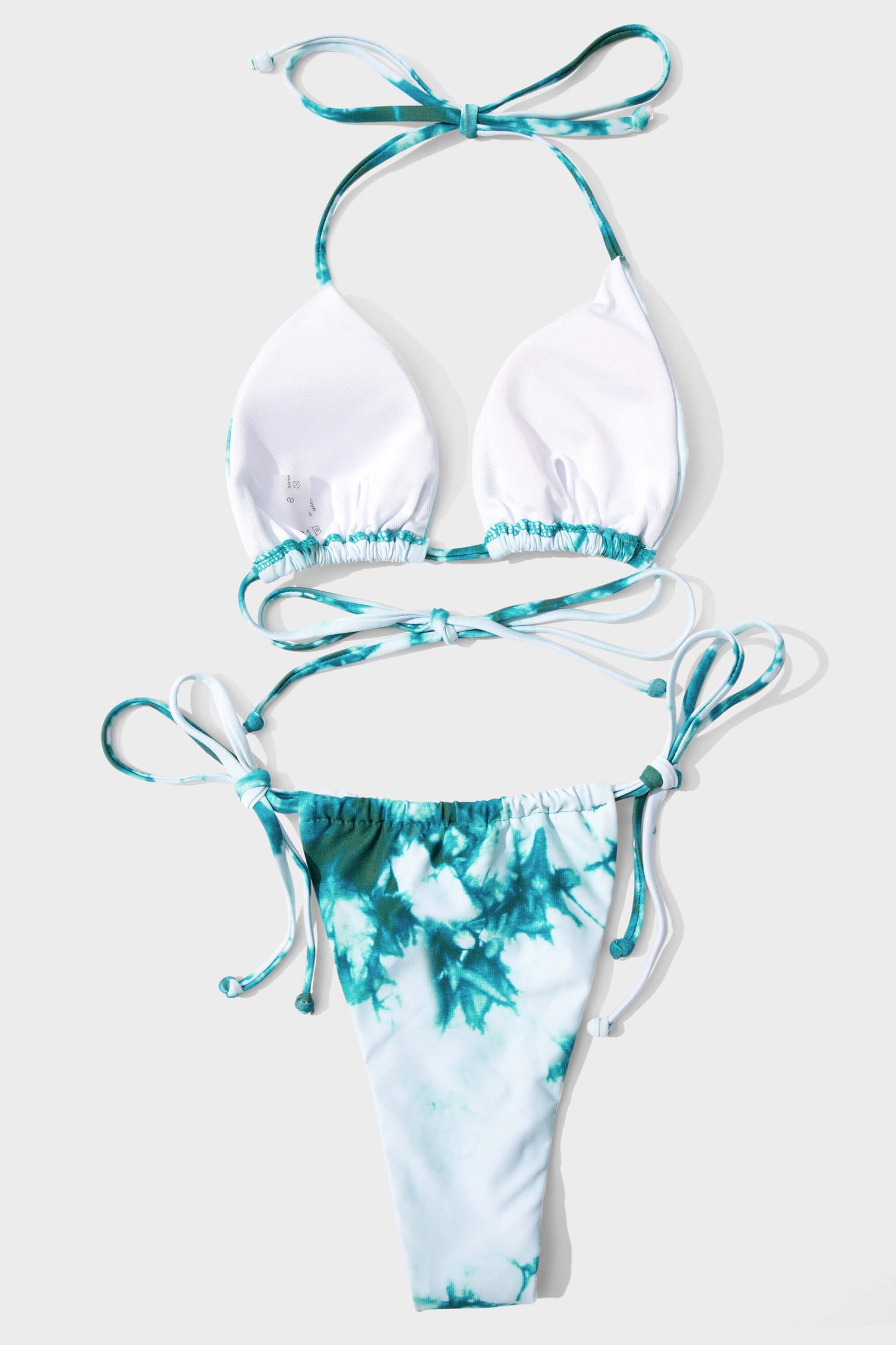 Malibu Set - Smaragdgrüne Batik