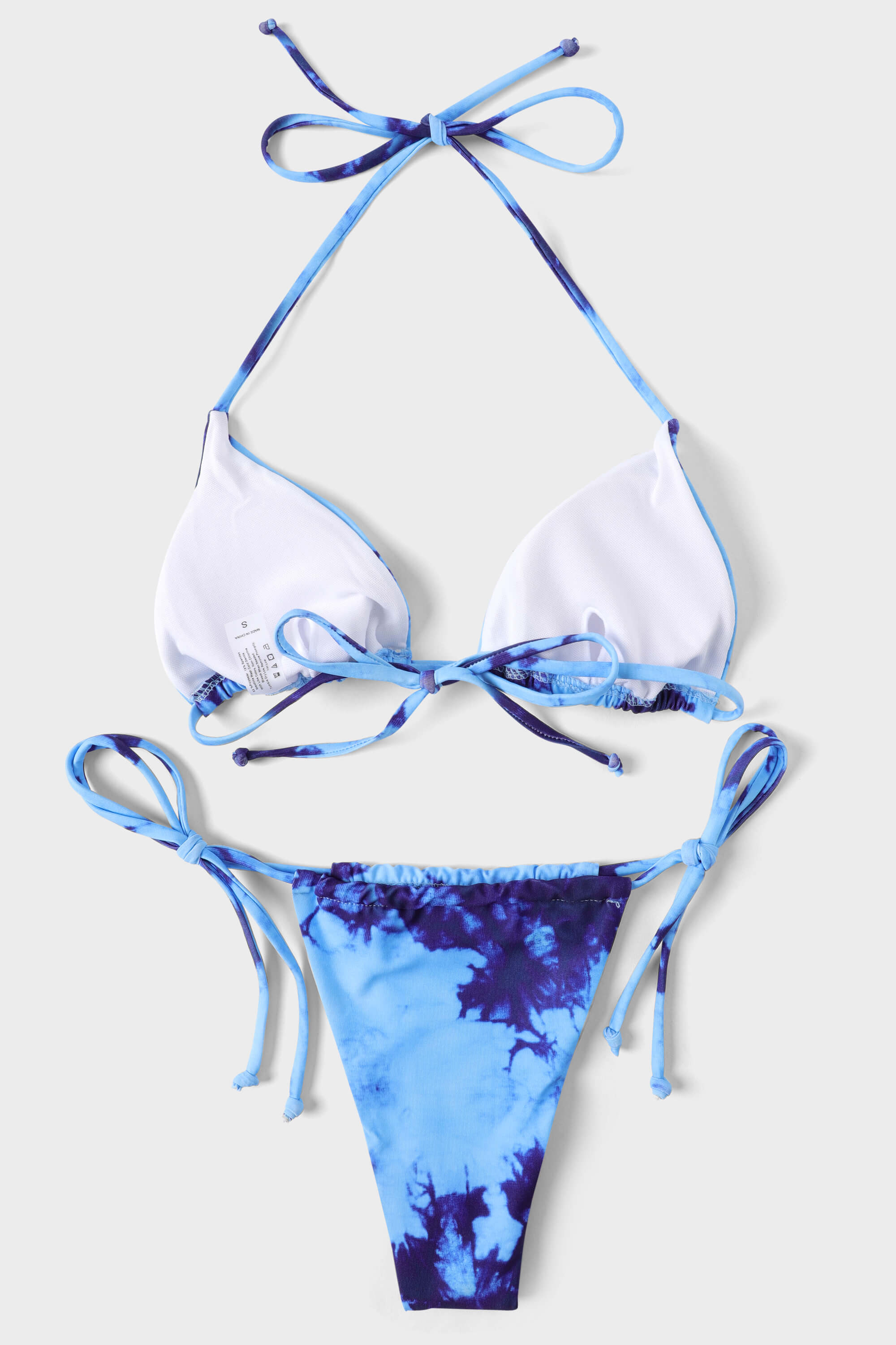 Malibu Set - Blaue Batik