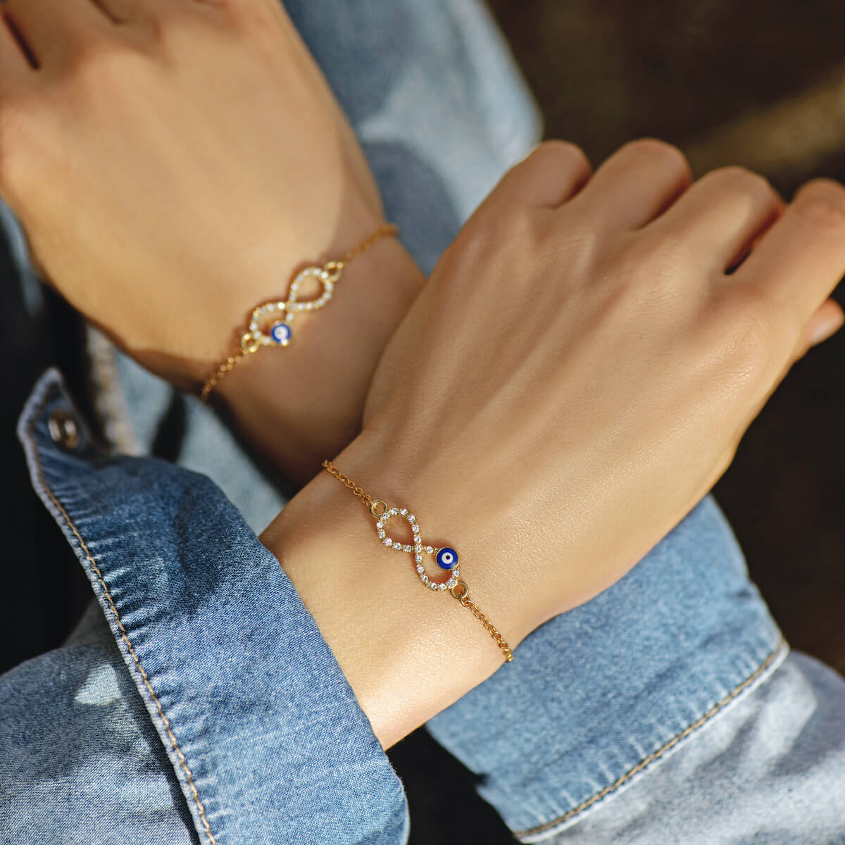 Evil Eye Unendlichkeitsarmband