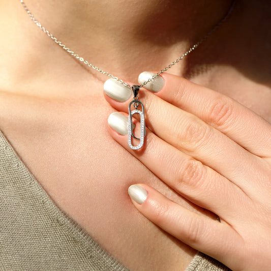Collar de eslabones "Siempre te tendré"