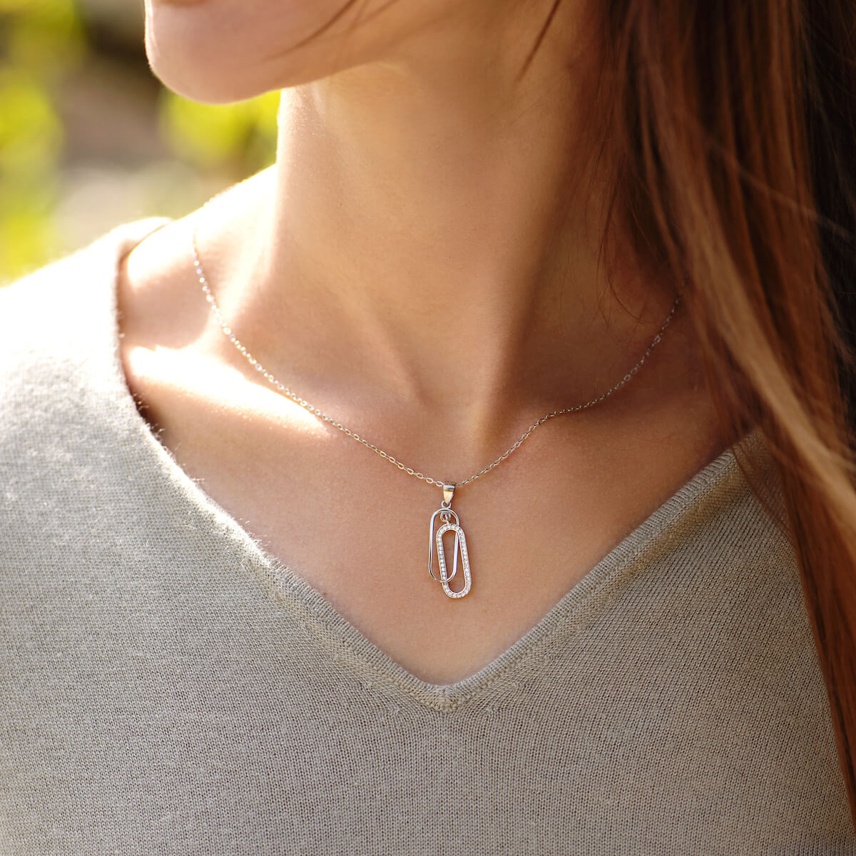 Collar de eslabones "Siempre te tendré"