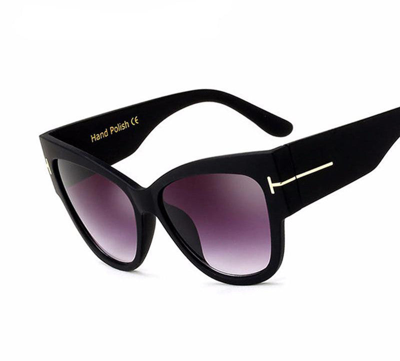 Cat-Eye-Sonnenbrille mit Farbverlauf