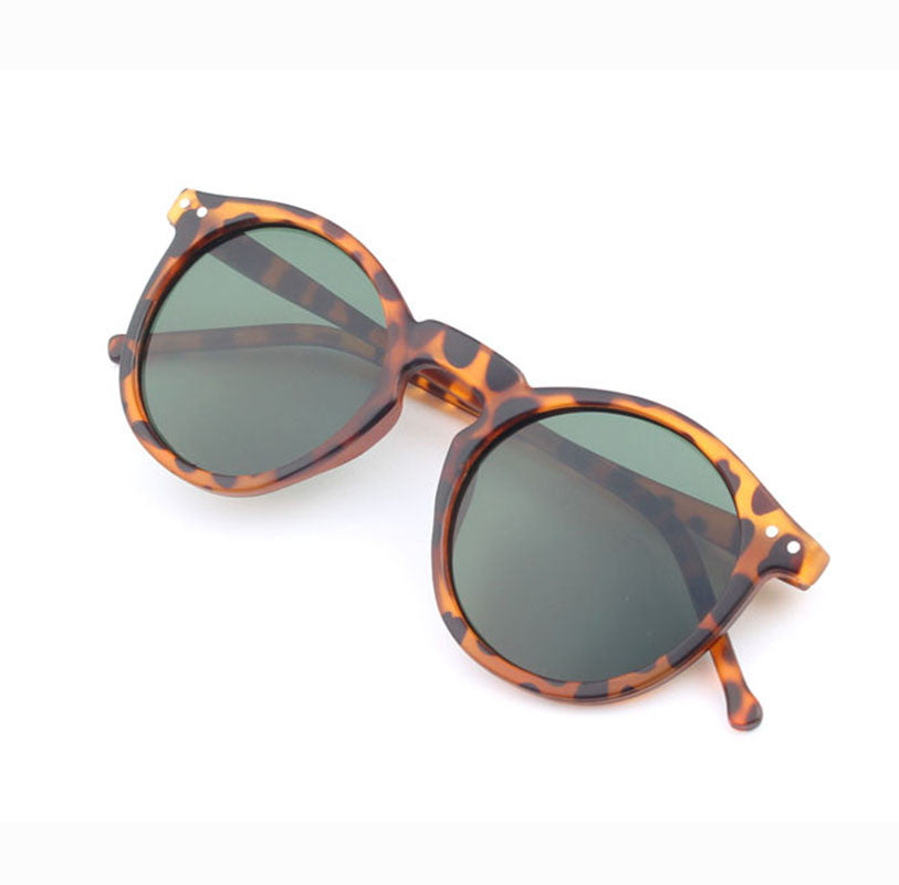 Gafas de sol con estampado animal