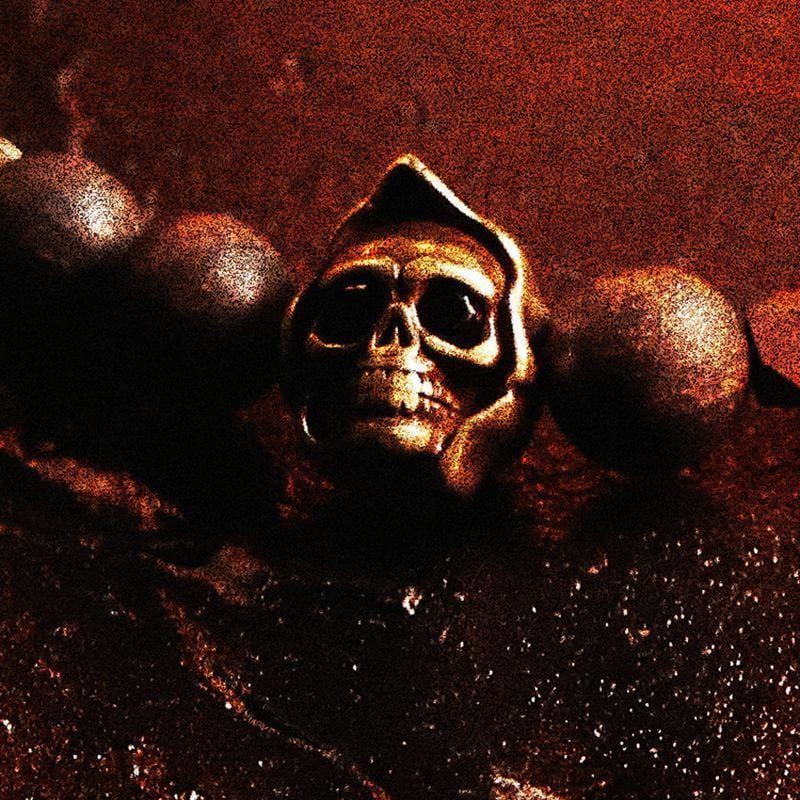 RETRO GHOST RIDER EDELSTEINARMBAND