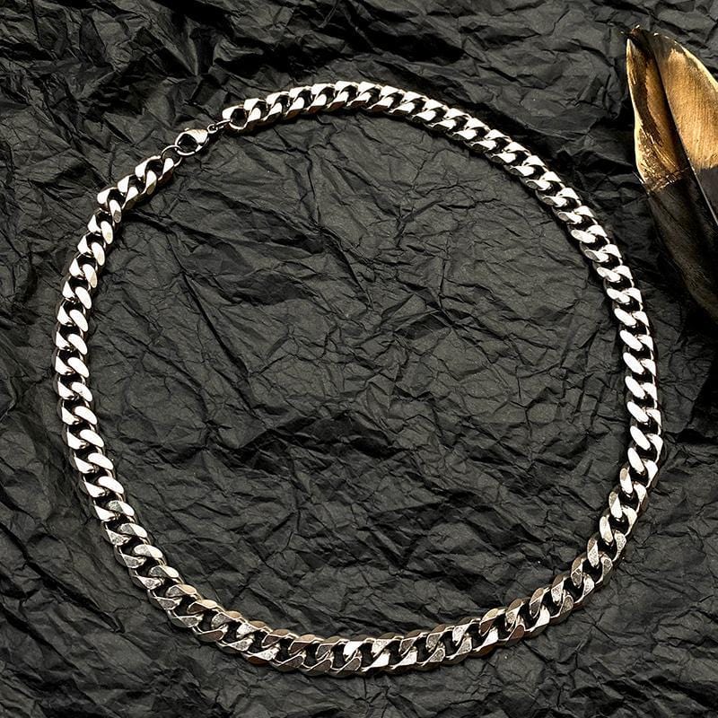 CUBAN LINK SILVER CHAIN