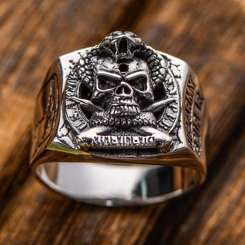 ANILLO DE PLATA DE FRANCOTIRADOR DEL EJÉRCITO DE EE. UU.