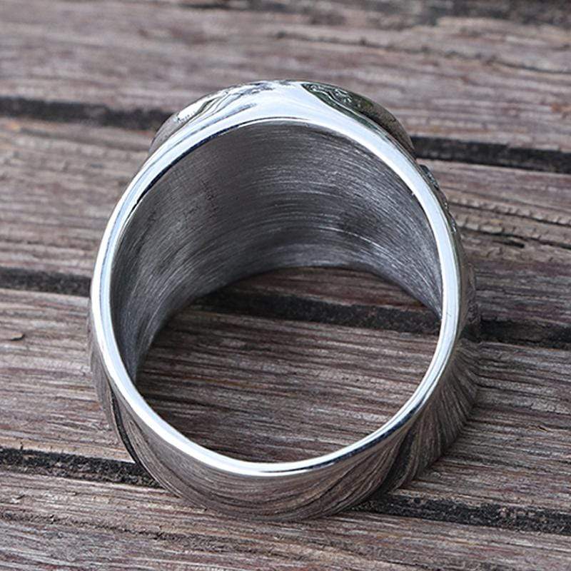 NORDISCHER WIKINGER-PIRATE-SEGELBOOT-RING