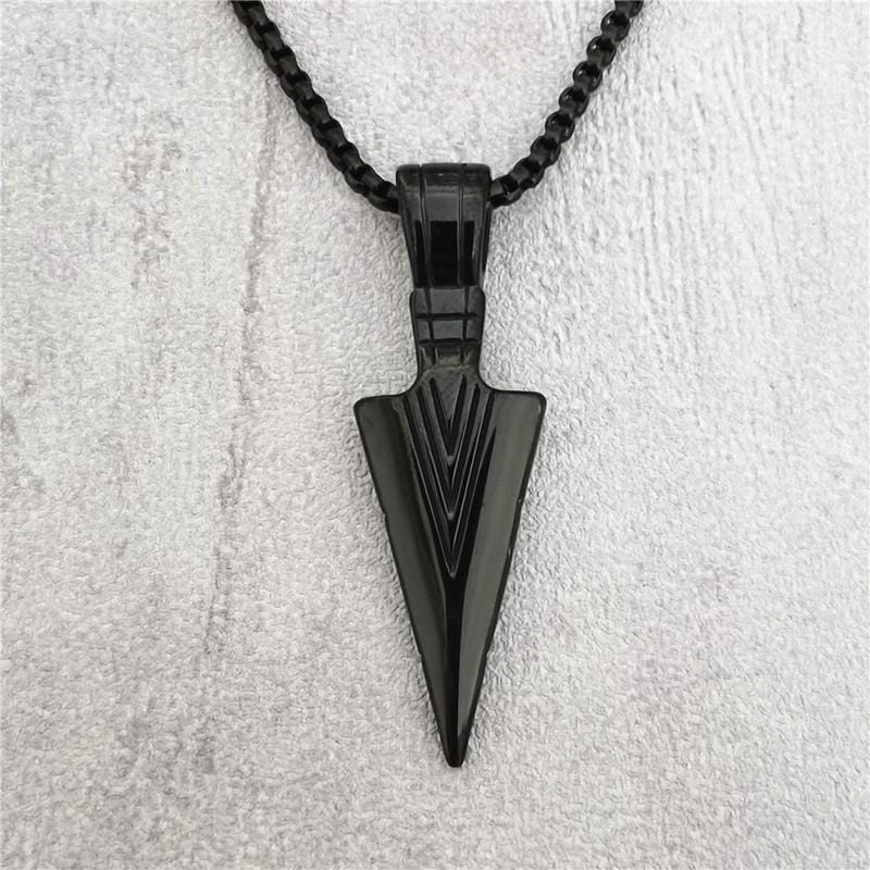 HIP HOP TRIANGLE STAINLESS STEEL PENDANT