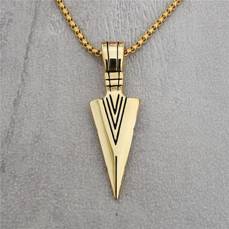 HIP HOP TRIANGLE STAINLESS STEEL PENDANT