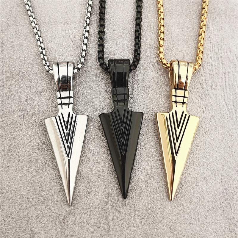 HIP HOP TRIANGLE STAINLESS STEEL PENDANT