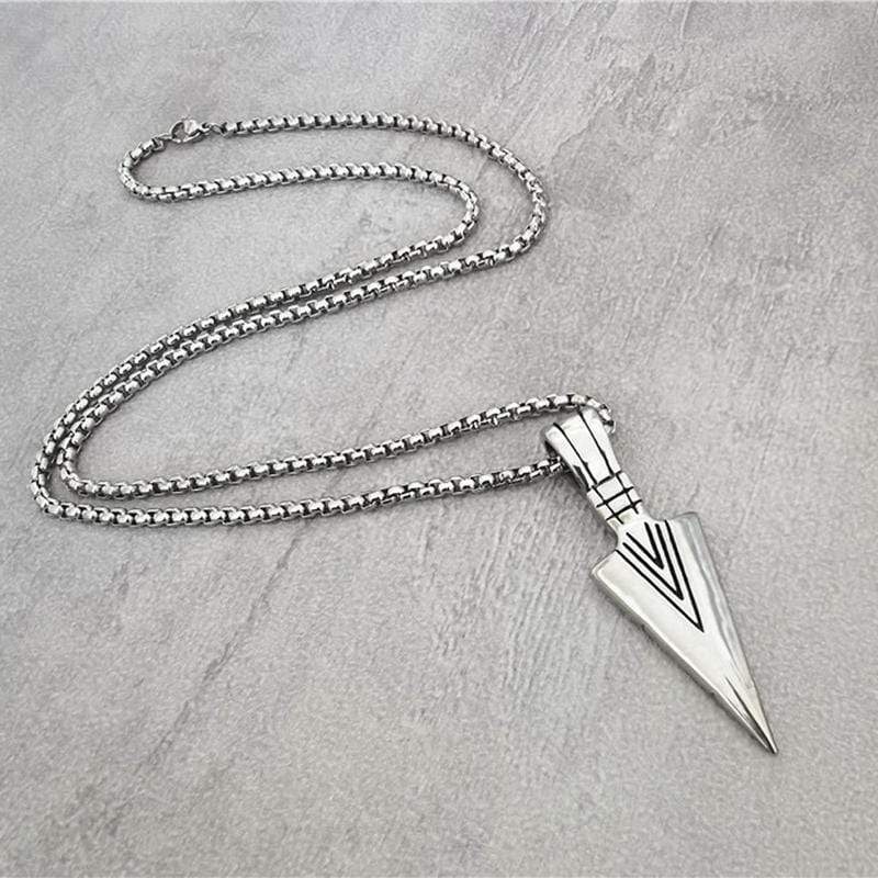 HIP HOP TRIANGLE STAINLESS STEEL PENDANT