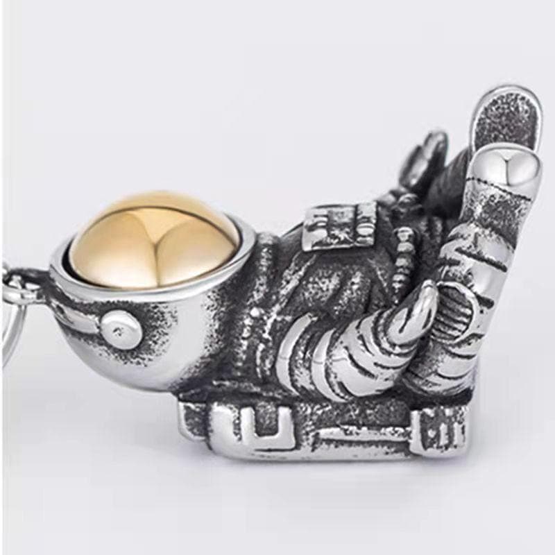HIPHOP ASTRONAUT STAINLESS STEEL PENDANT