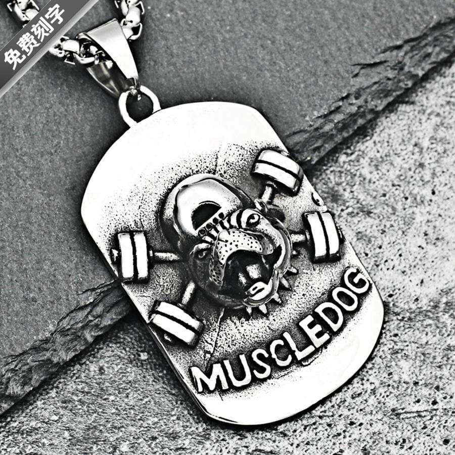 MUSCLEDOG EDELSTAHLANHÄNGER