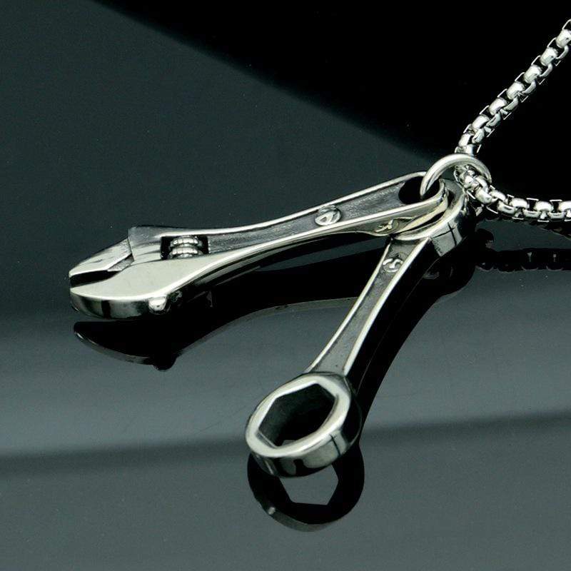 WRENCH STAINLESS STEEL PENDANT