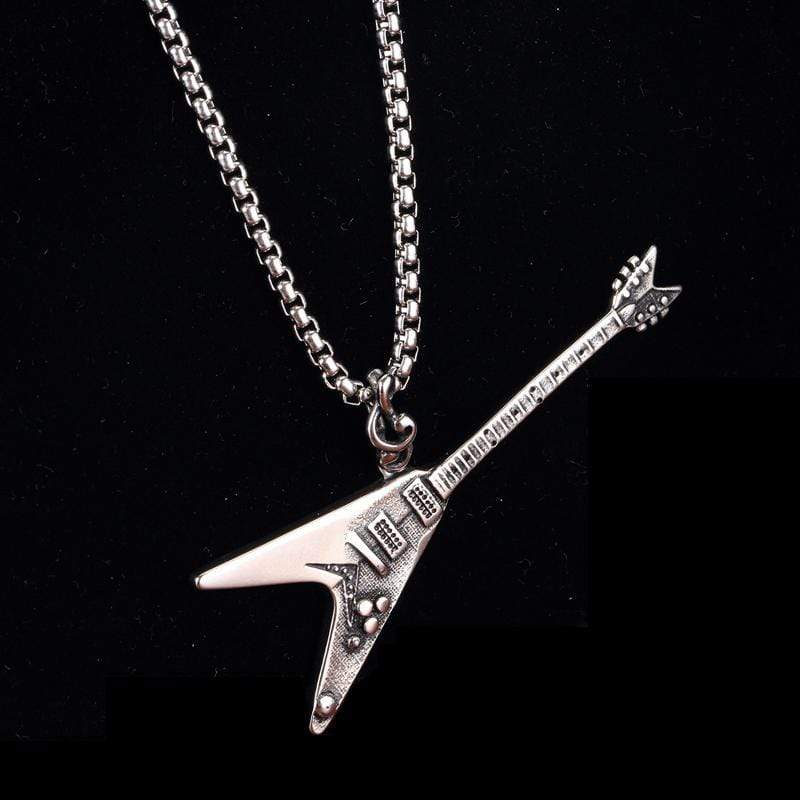 PUNK ELECTRIC GUITAR PENDANT