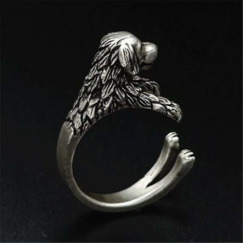 ANILLO AJUSTABLE DE ACERO INOXIDABLE PARA PERROS DE MASCOTA