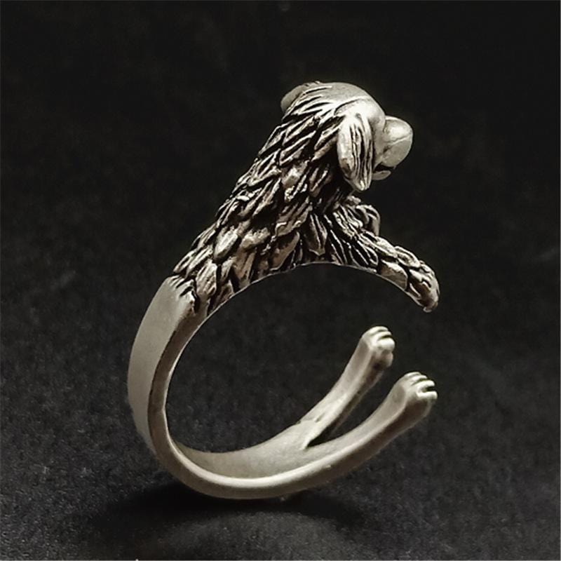 ANILLO AJUSTABLE DE ACERO INOXIDABLE PARA PERROS DE MASCOTA