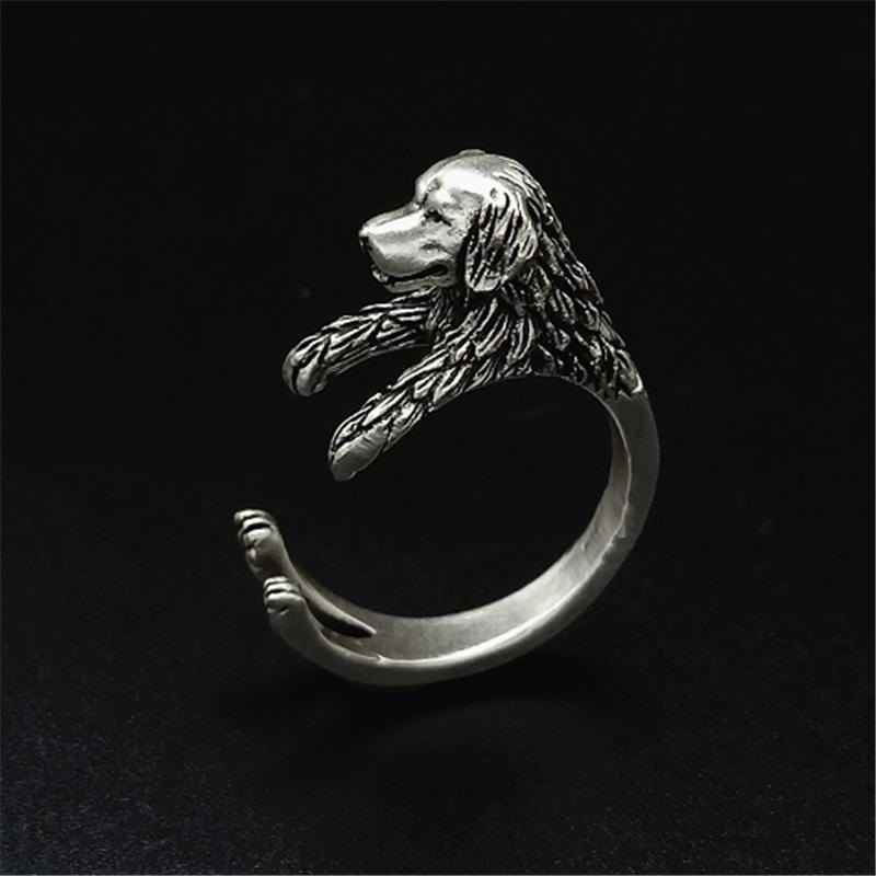 ANILLO AJUSTABLE DE ACERO INOXIDABLE PARA PERROS DE MASCOTA