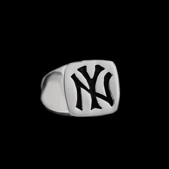 ANILLO DE ACERO INOXIDABLE DE NUEVA YORK PARA HOMBRES