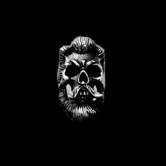 GENTLEMAN  STAINLESS STEEL  SKULL RING