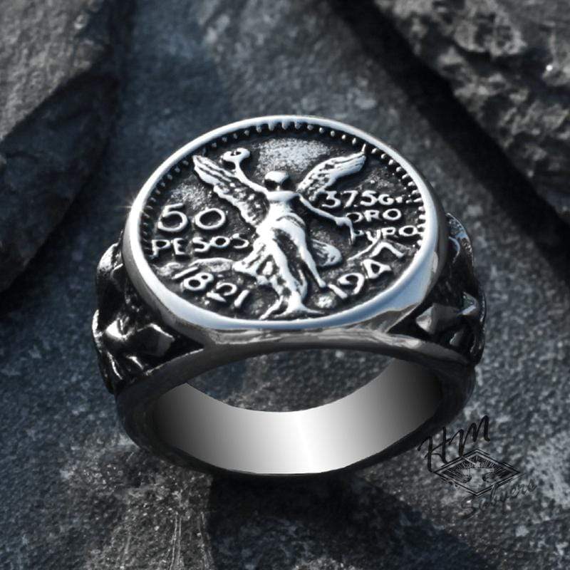 ANILLO DE ACERO INOXIDABLE LADY LIBERTY