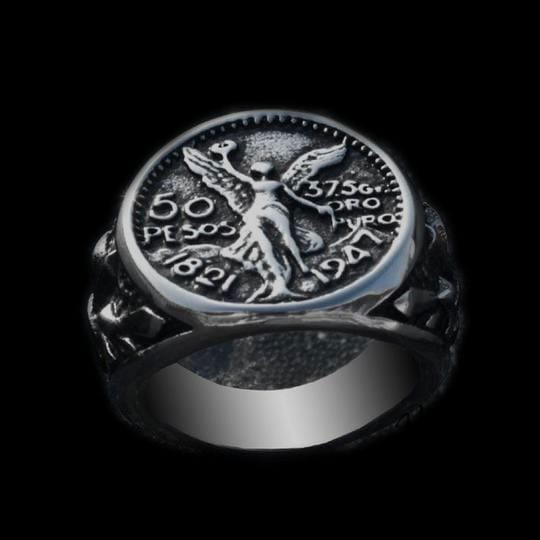 ANILLO DE ACERO INOXIDABLE LADY LIBERTY