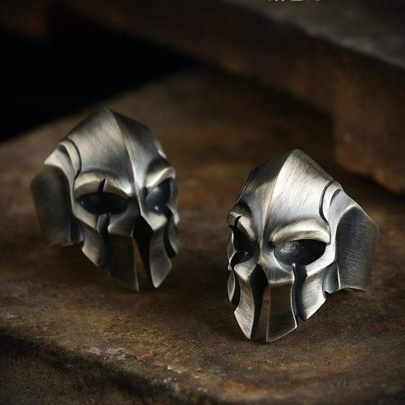 SPARTAN WARRIOR STAINLESS STEEL RING