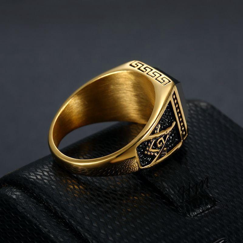 ANILLO VINTAGE AG DE ACERO INOXIDABLE