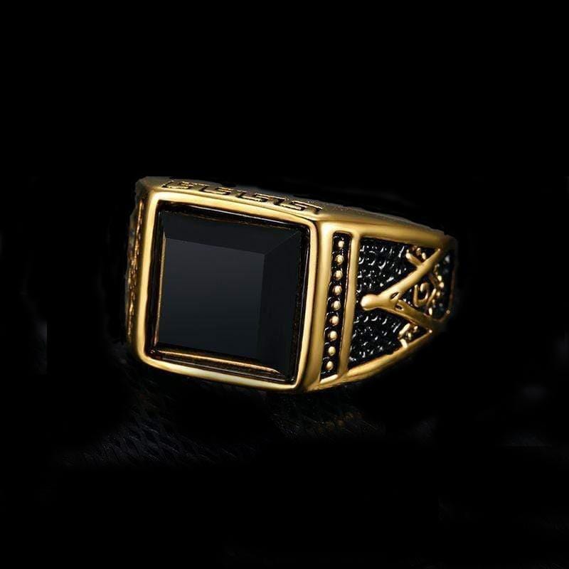 ANILLO VINTAGE AG DE ACERO INOXIDABLE
