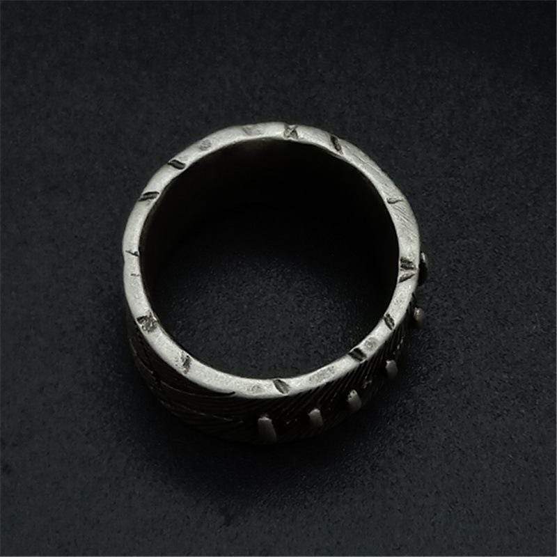 ANILLO DE PARCHE PATCHWORK VINTAGE PARA HOMBRE